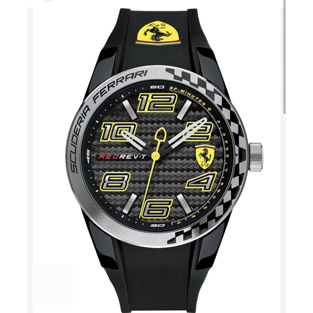JAM TANGAN PRIA FERRARI 0830337 ORIGINAL