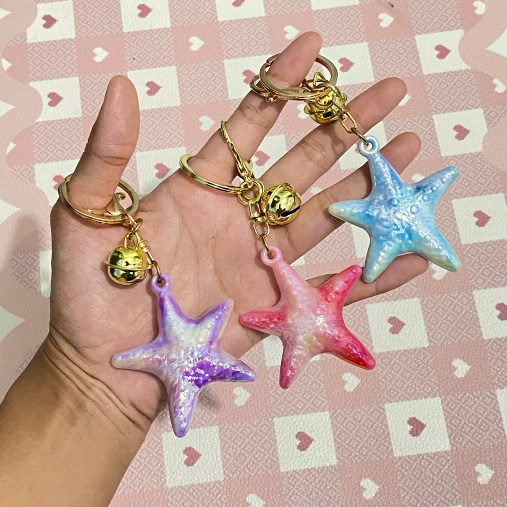 Gantungan Kunci Keong Aesthetic | Gantungan Tas Keong | Gantungan Serbaguna | Keychain Biota Laut | 