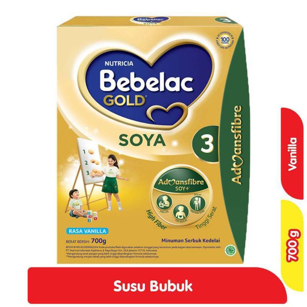 Bebelac Gold Soya 3 Vanila