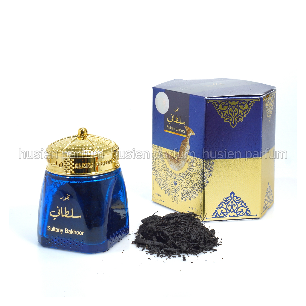Bukhur Almas Sultany 40gr Buhur Menyan Dupa Arab Pewangi Wewangian Rumah Impor