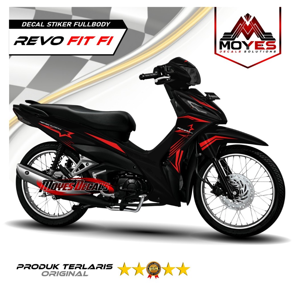 Decal Revo Fit FI Decal Revo X Full Body Motif List Variasi