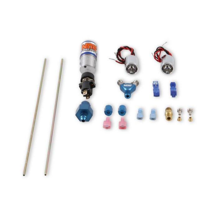 Ntimidator Illuminated Dual Blue Led Nitrous Purge Kit #16037Nos