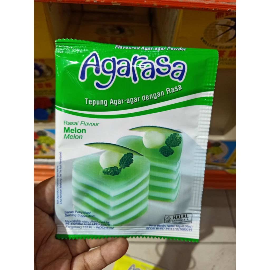 Agarasa tepung agar agar rasa melon 10g