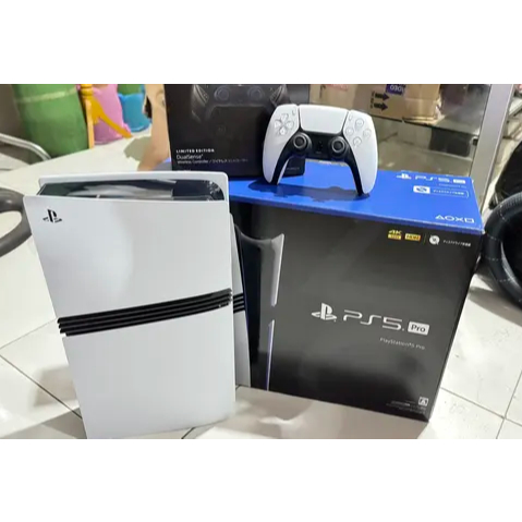 PLAYSTATION 5 PRO Console BARU PS5 Digital 2 Stik + Disc Drive