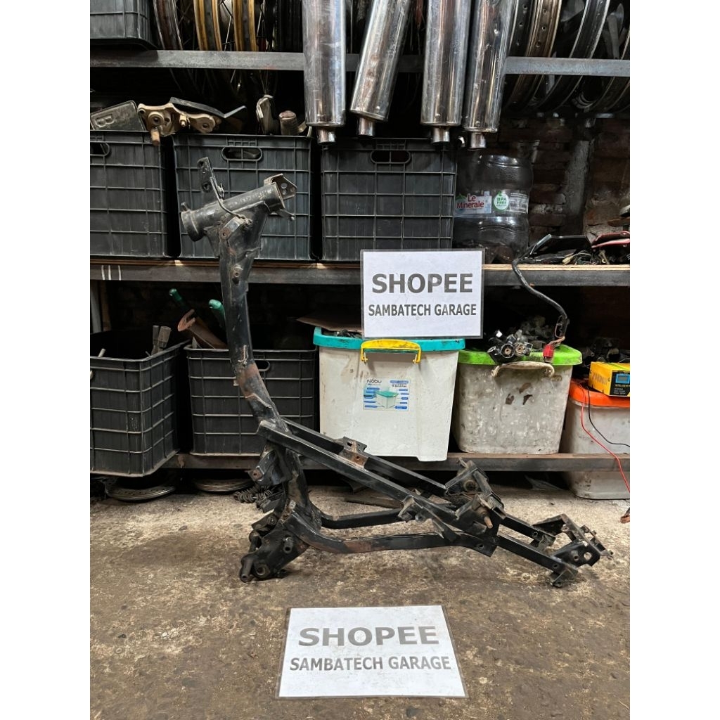 Rangka Supra X Lama/Supra Fit Lama Original Copotan