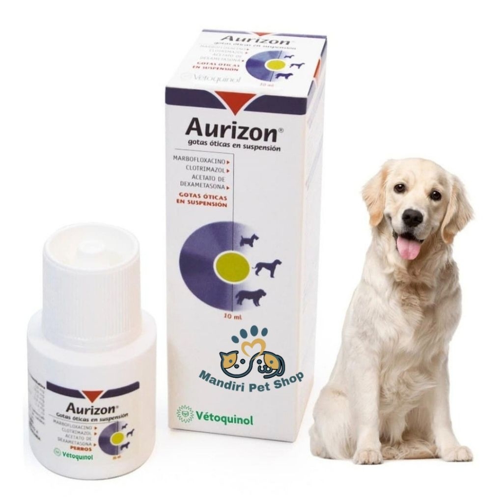 Aurizon Ear Drop Obat Telinga Anjing / Vetoquinol Aurizon Ear Mites