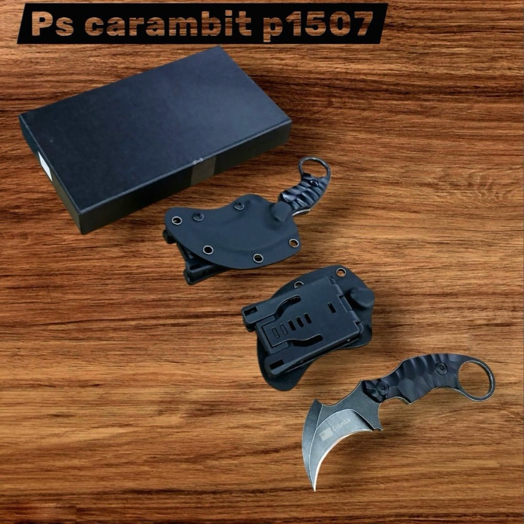 Pisau Lipat Carambit P1507 / Survival Karambit / Survival Kit