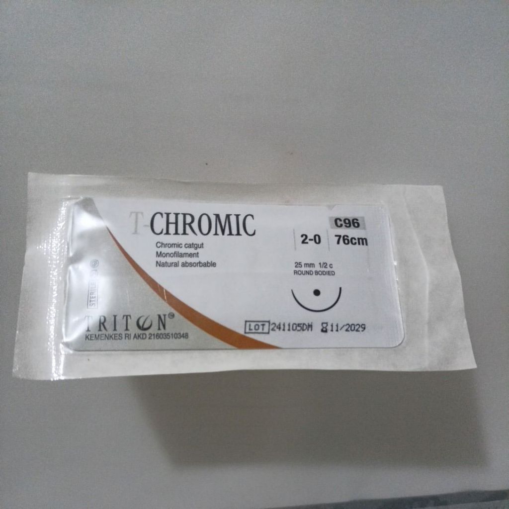 T chromic 2/0 C96 Roundbodied / pcs