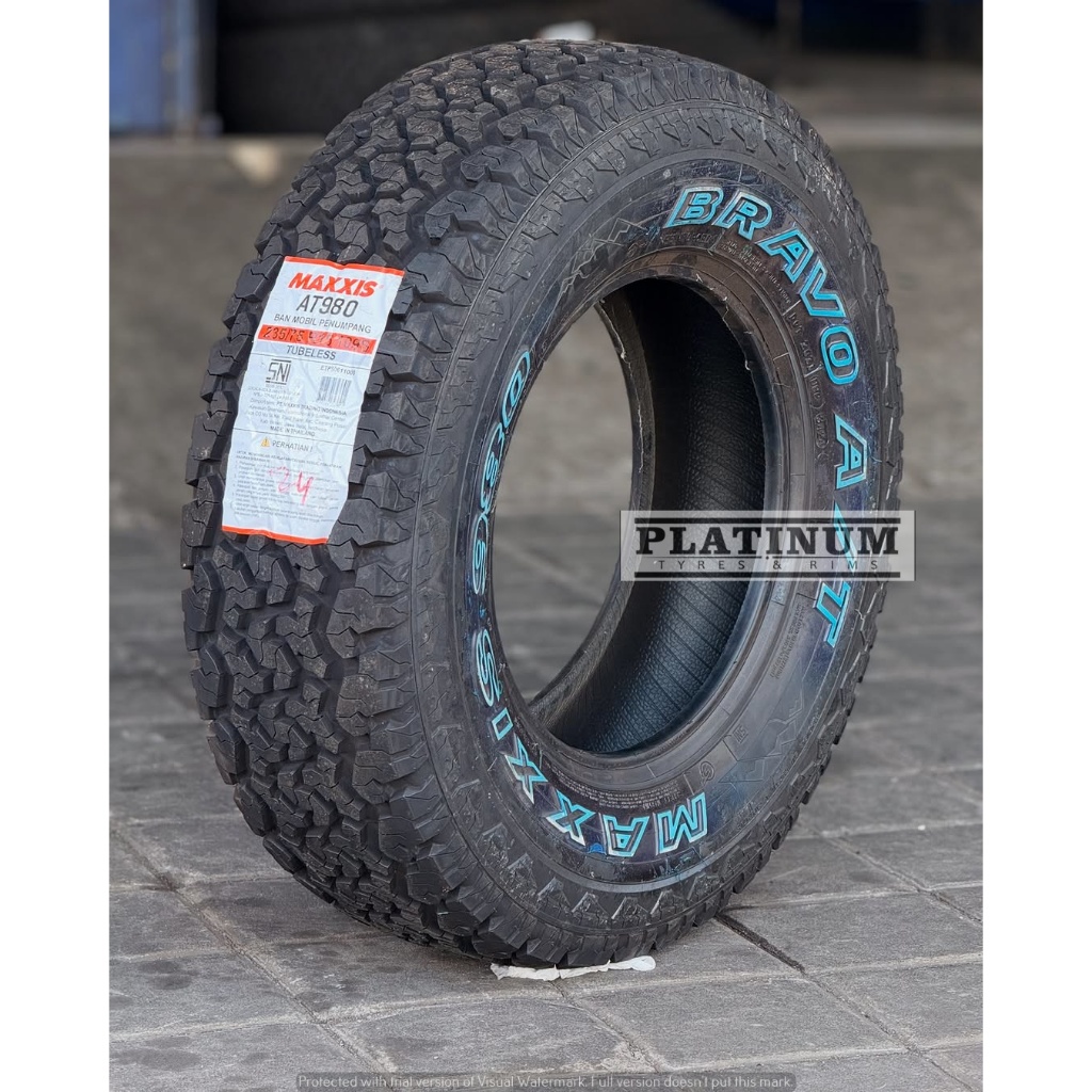 Ready ban mobil MAXXIS BRAVO A/T 980 235 75 R15| Jual ban A/T 235/75 R15 maxxis