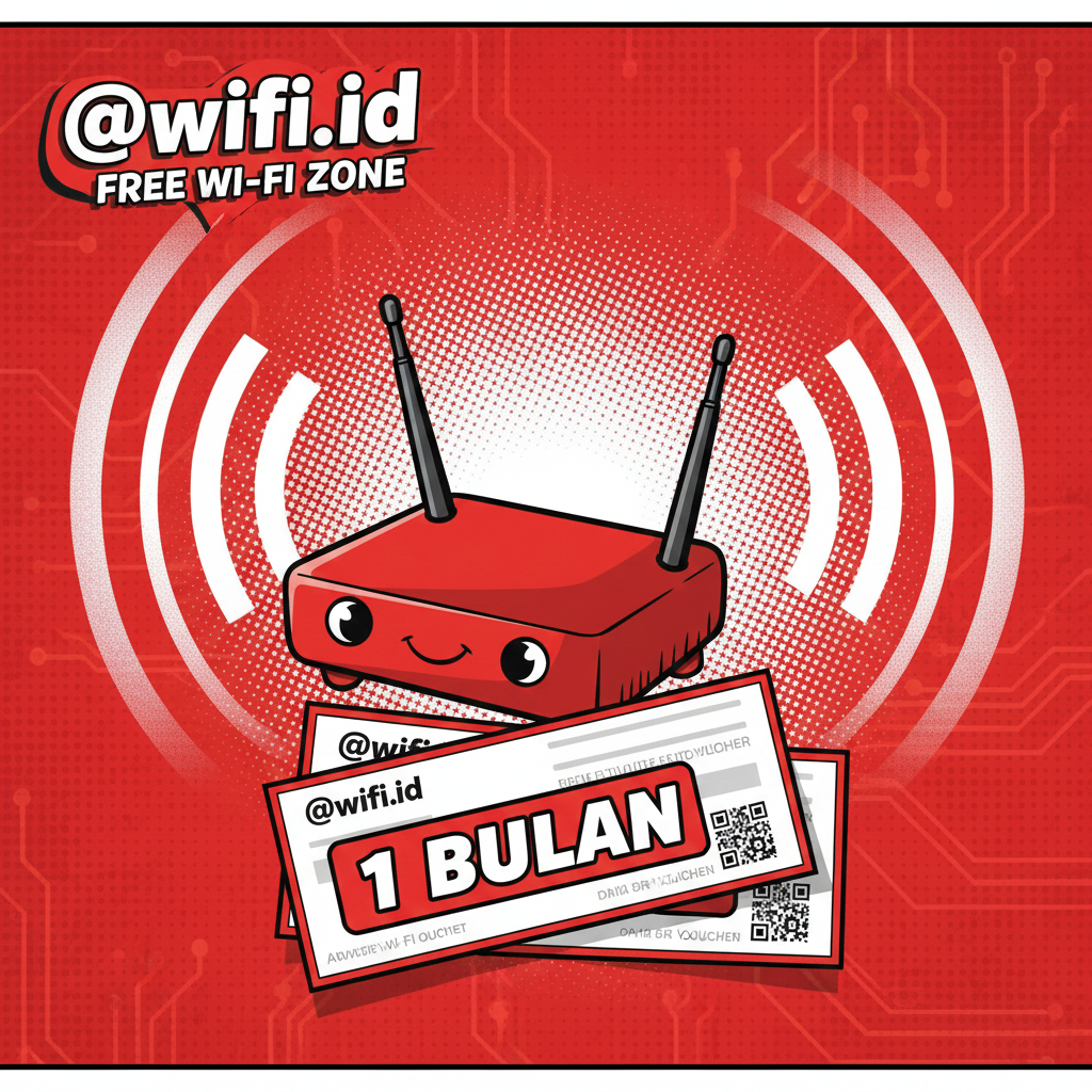 Wifi id 30 Hari Unlimited 100 Mbps Bergaransi Resmi