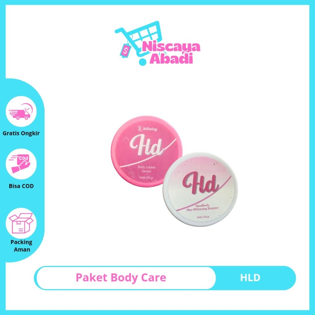 HLD Body Lotion Booster Serum Pemutih