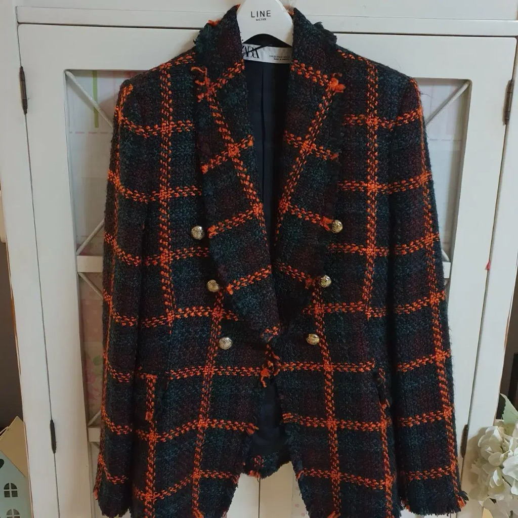 BLAZER TWEED ZARA