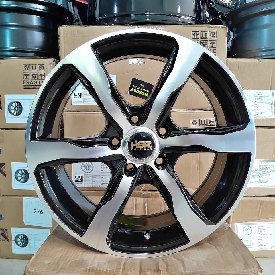 Pelek Mobil VENTURER, XPANDER, JUKE, XTRAIL Ring 17 Lubang 5 Velg HSR TULEHU Original