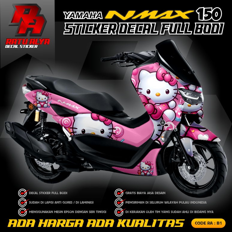 DECAL NMAX FULL BODY/ NMAX 2020 OLD CUSTOM DESIGN