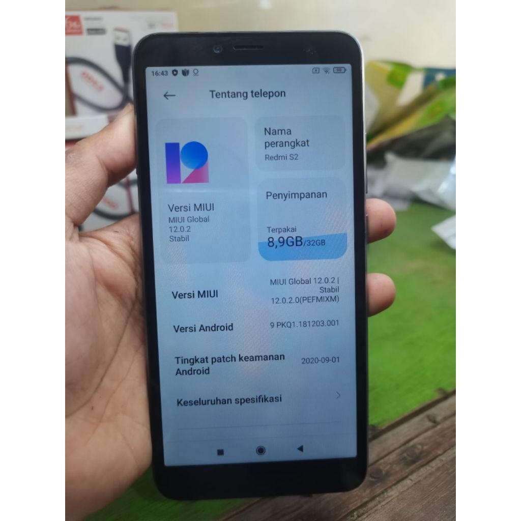 Redmi s2 Ram 3/32 (hp android hp second)