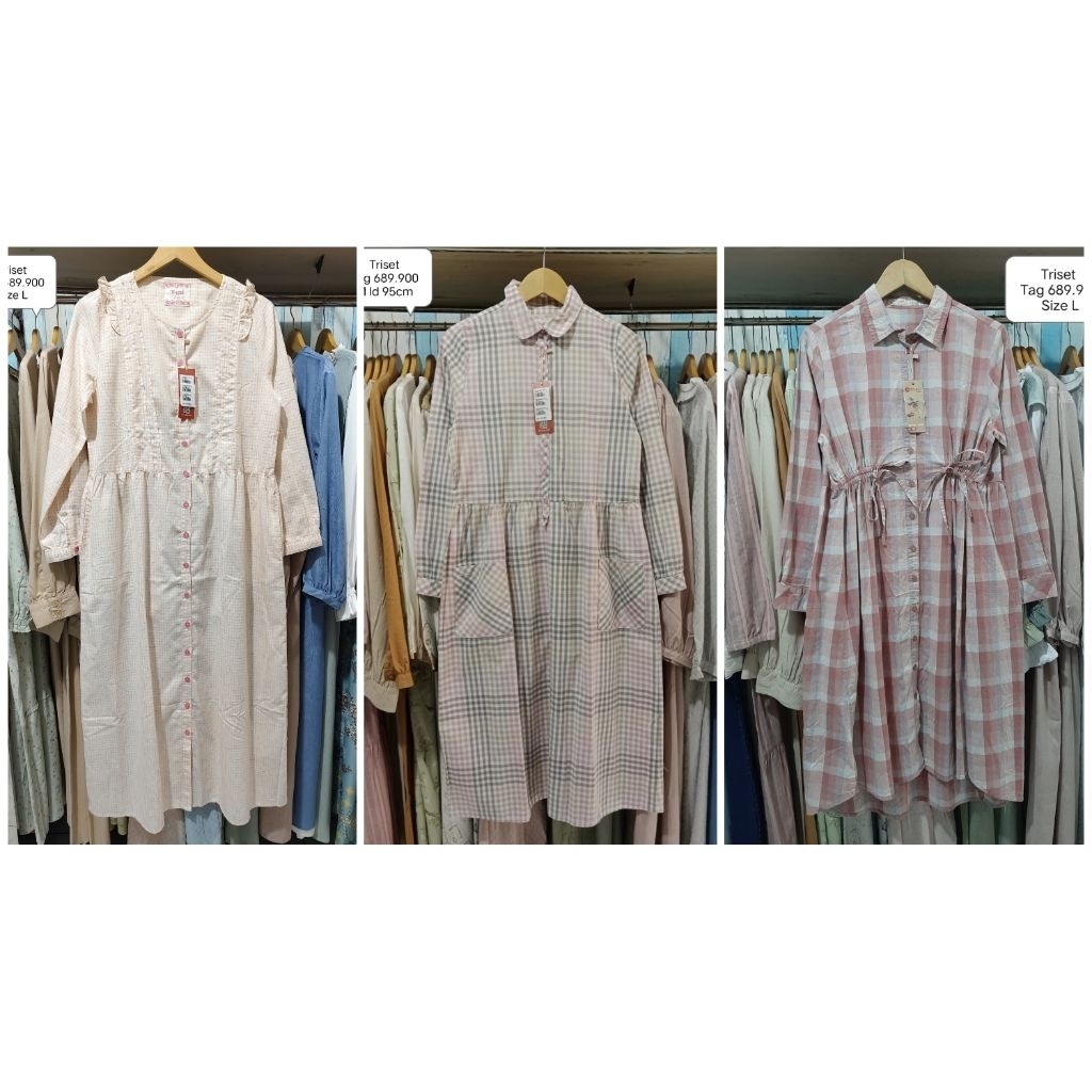 Long Tunik Triset Promo Diskon 689 Terbaru