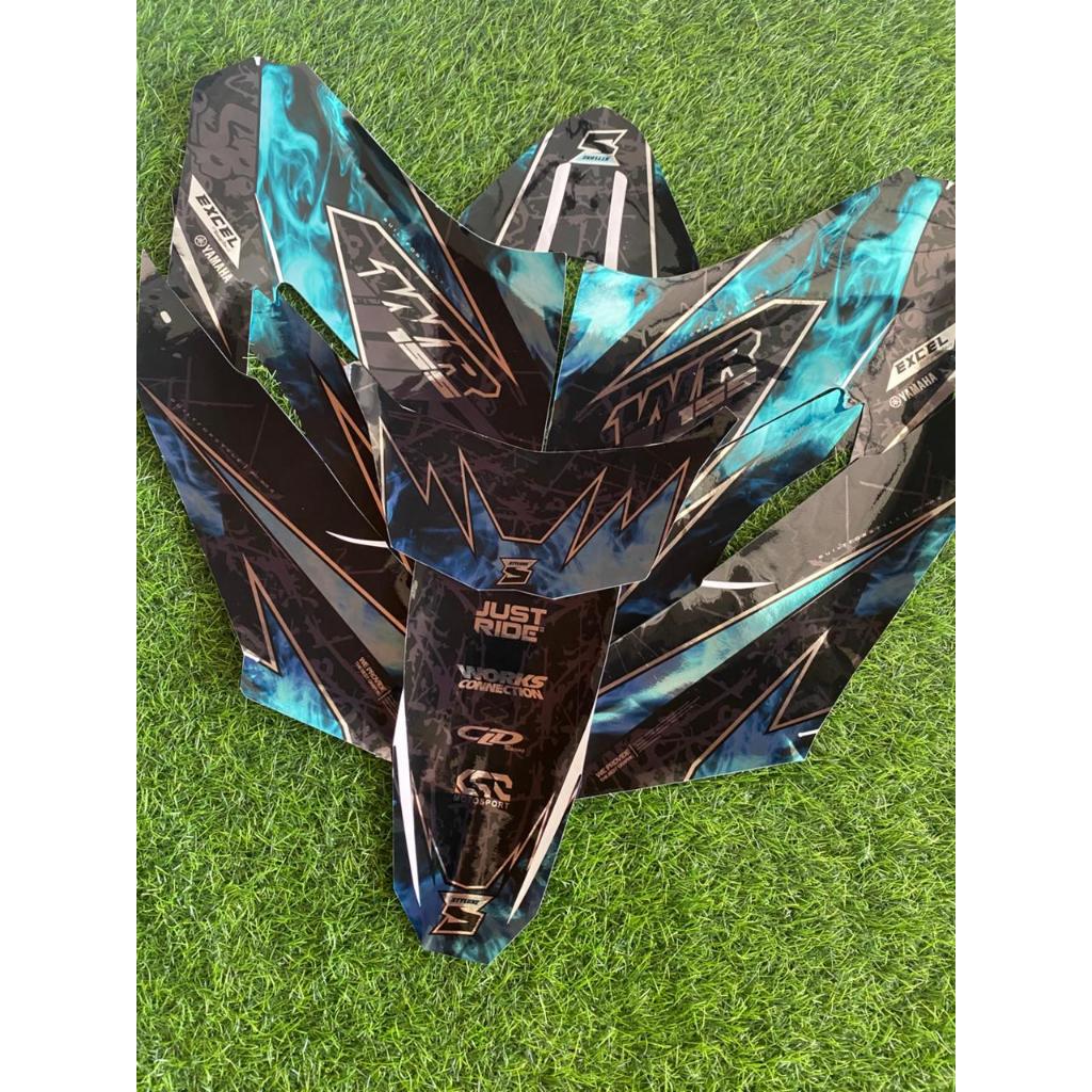 DECAL STICKER YAMAHA WR 155 - DECAL STICKER DESAIN KEKINIAN YAMAHA WR 155