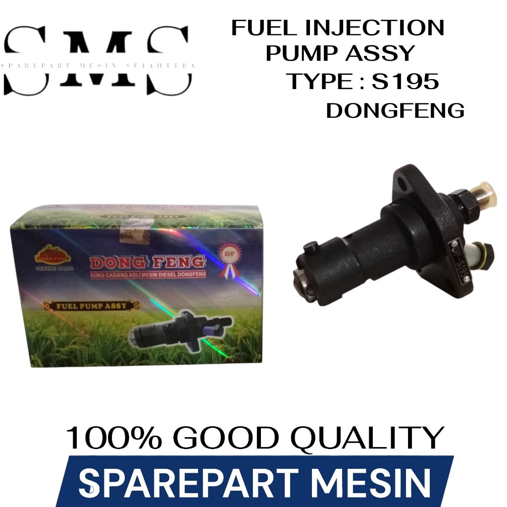 Sparepart Mesin Diesel DF FUEL INJECTION PUMP ASSY / Bospom S195 Dongfeng 100% ASLI
