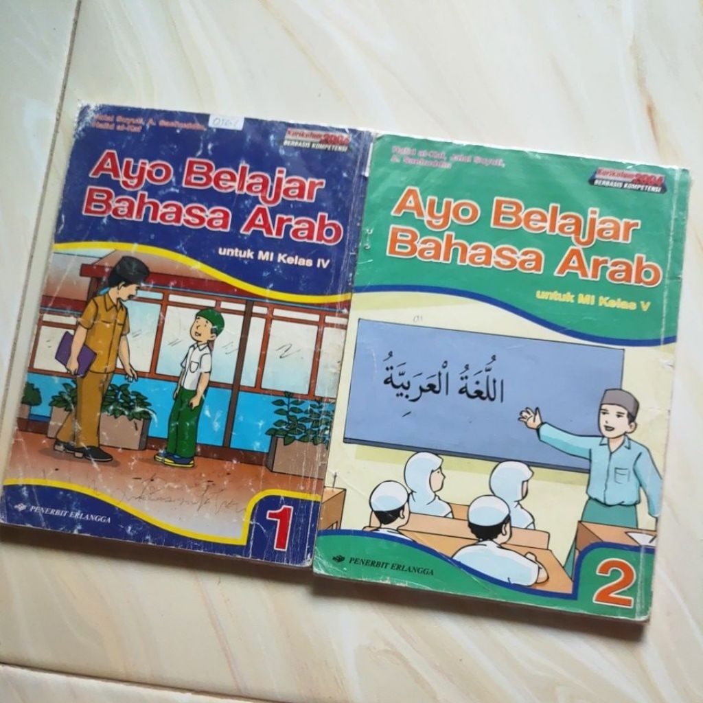 Buku Ayo Belajar Bahasa Arab MI Kurikulum 2004 Erlangga Original | Preloved
