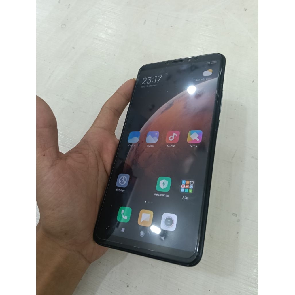 Xiaomi MiMax 3 Ram 4/64 second murah siap pakai