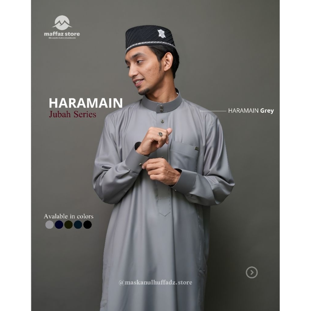 Maffaz Store | Jubah pria | Thobe Hamzah by Haramain
