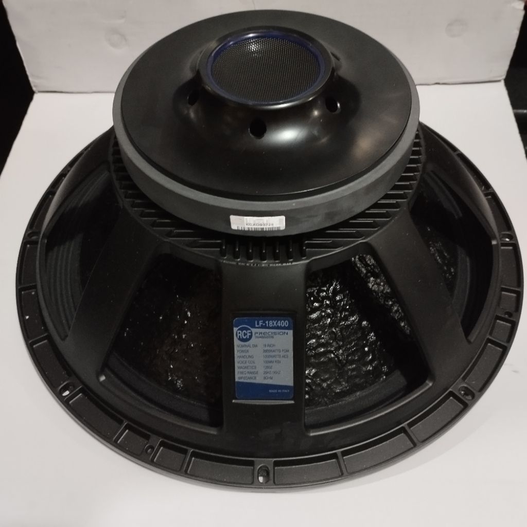 Speaker komponen 18 inch RCF LF-18X400 dan RCF L18P300 daun kulit jeruk Voice coil 4 inch Grade A te