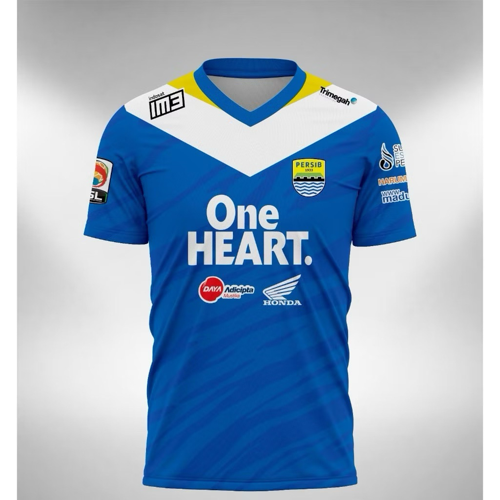 Jersey Persib Bandung Liga 2013 Gratis Nama Dan Nomer Punggung