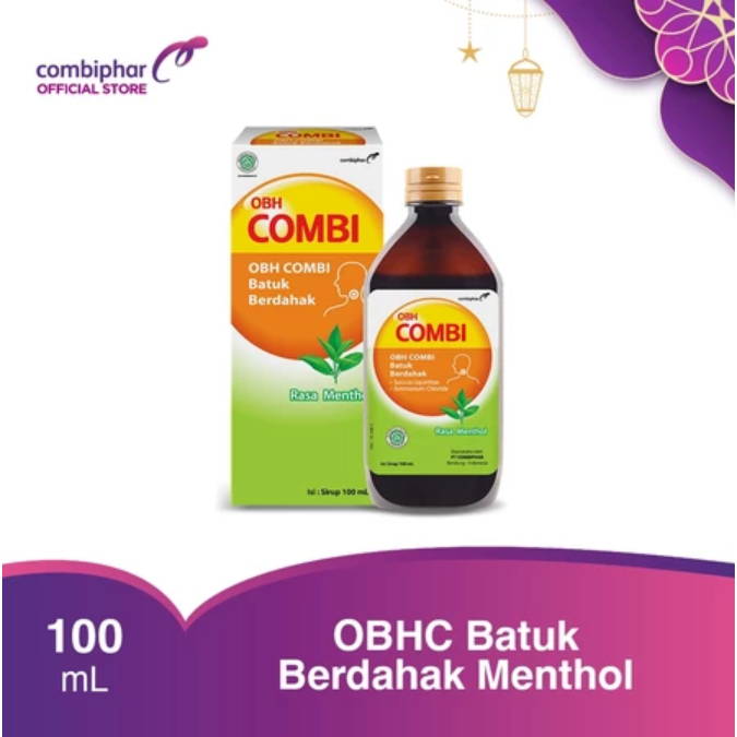 OBH COMBI BATUK BERDAHAK MENTHOL | OBAT BATUK BERDAHAK, BATUK KERING