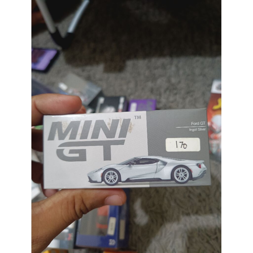 MINI GT FORD GT INGOT SILVER