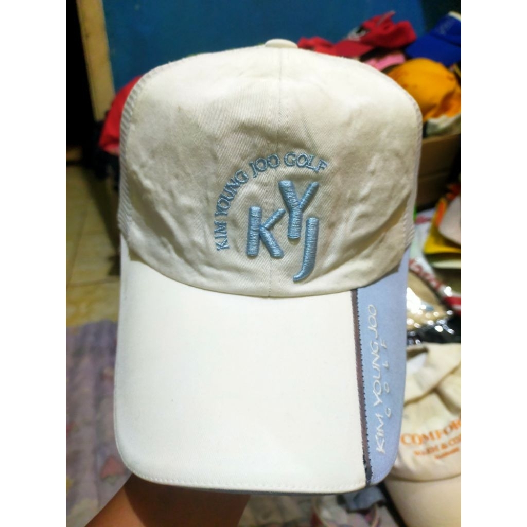 topi olahraga KIM YOUNG JOO golf fulltag