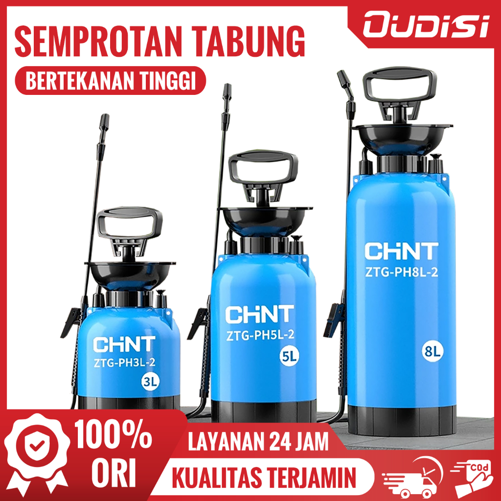 CHNT multifungsi kapasitas besar alat semprot pertanian tanki semprot pertanian 5 liter / 8 liter