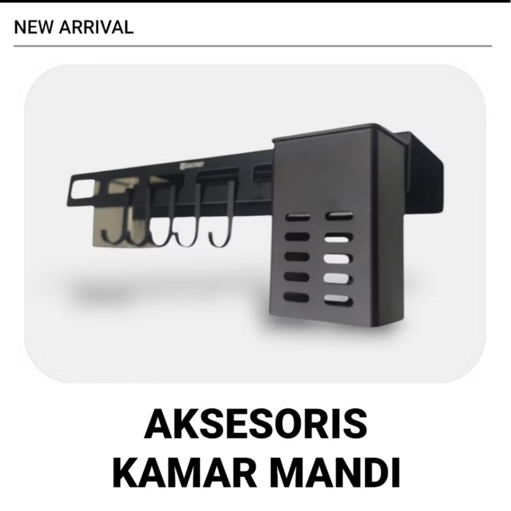 AKSESORIS KAMAR MANDI/TEMPAT ODOL GIGI/GANTUNGAN KAMAR MANDI/RAK KAMAR MANDI