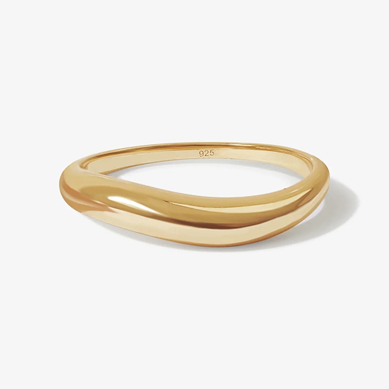 Hijaz Cincin Lamaran Wanita Silver 925 18K Gold & Silver Plated | Cincin Wanita Perak S925 | Anti Ka