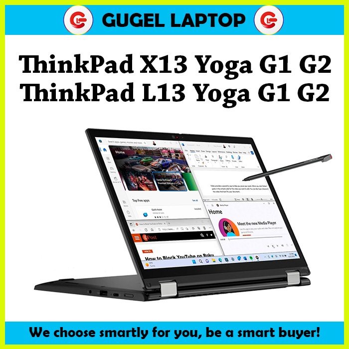ThinkPad X13 Yoga Gen 2 / Thinkpad L13 Yoga Gen 2 / ThinkPad X13 Yoga G1 G2 / ThinkPad L13 Yoga Gen 