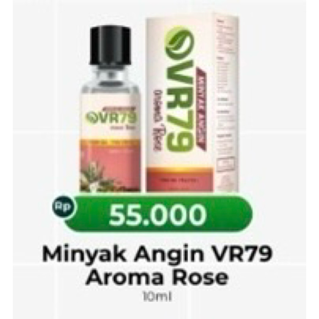 Minyak Angin VR79 Aroma Rose