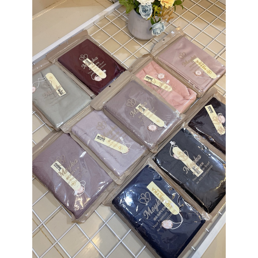 NEW HIJAB EMBOS BY MEYKA SCARVES/MEYKA HIJAB EMBOS UK STANDAR