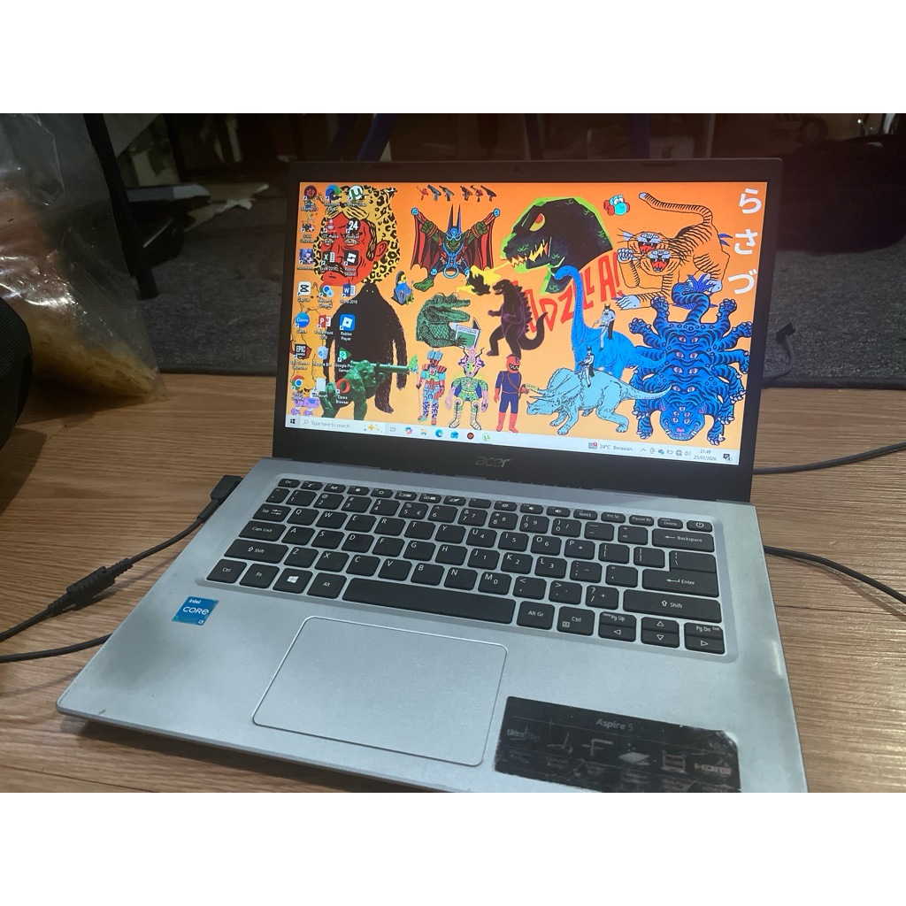 LAPTOP ACER ASPIRE 5 A514-54 i31115G4 RAM 12 GB SSD 256 GB (SECOND)