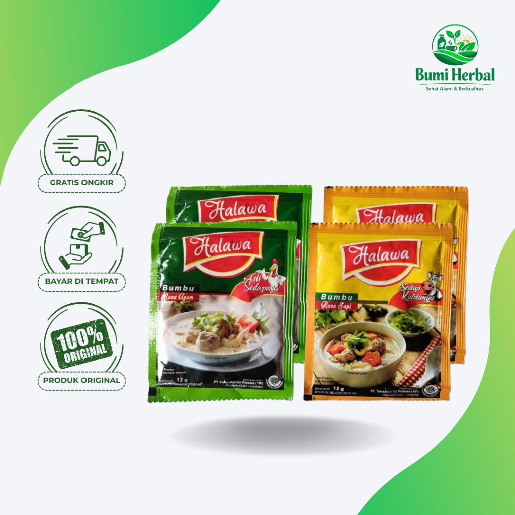 HALAWA BUMBU KALDU - Bumbu Kaldu Sapi & Ayam Halawa