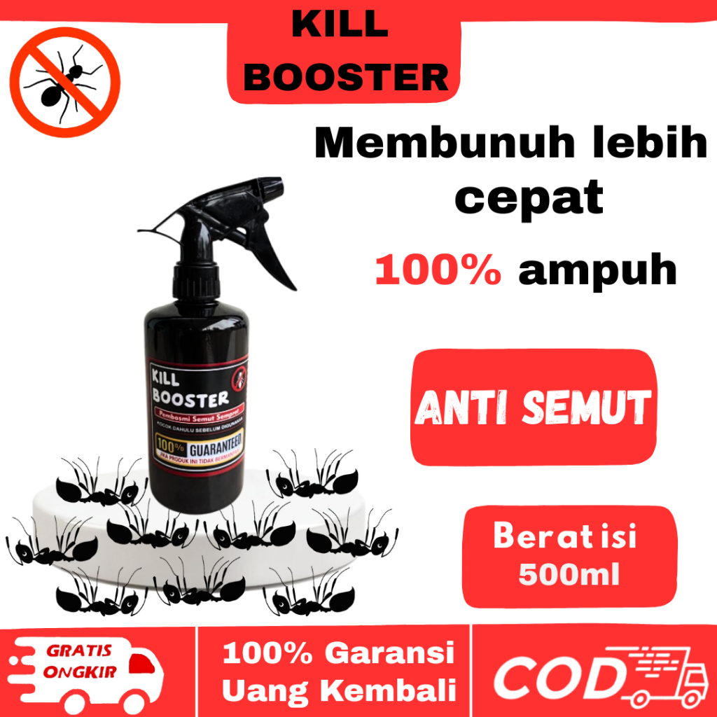 obat semut semprot kill booster Sangat ampuh / usir semut /anti Semut