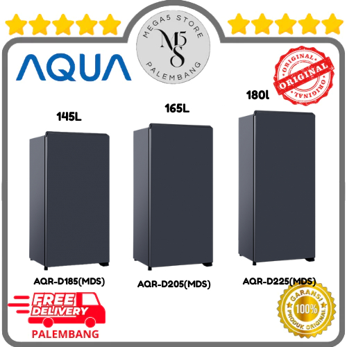 Kulkas Aqua 1 Pintu 185MDS / 205MDS / 225MDS
