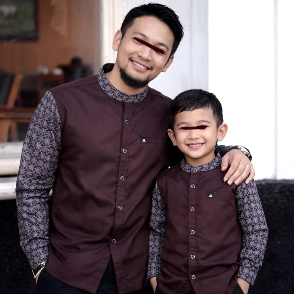 Kemeja Sumando Marajo/Kemeja anak Sumando Marajo