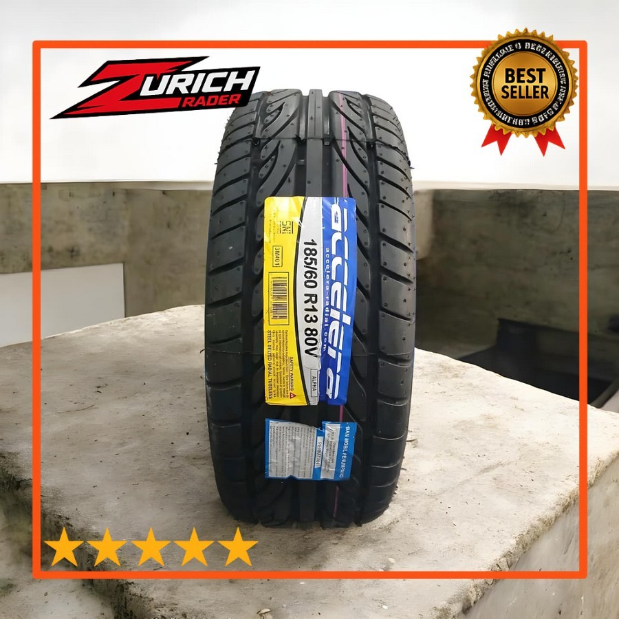 Ban Mobil Ring 13 Accelera Alpha Ukuran 185 60 R13 Tubles Bukan Merek Gt Radial