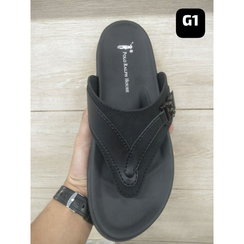 Sandal Pria Polo Ralph House Original Sendal Cowok