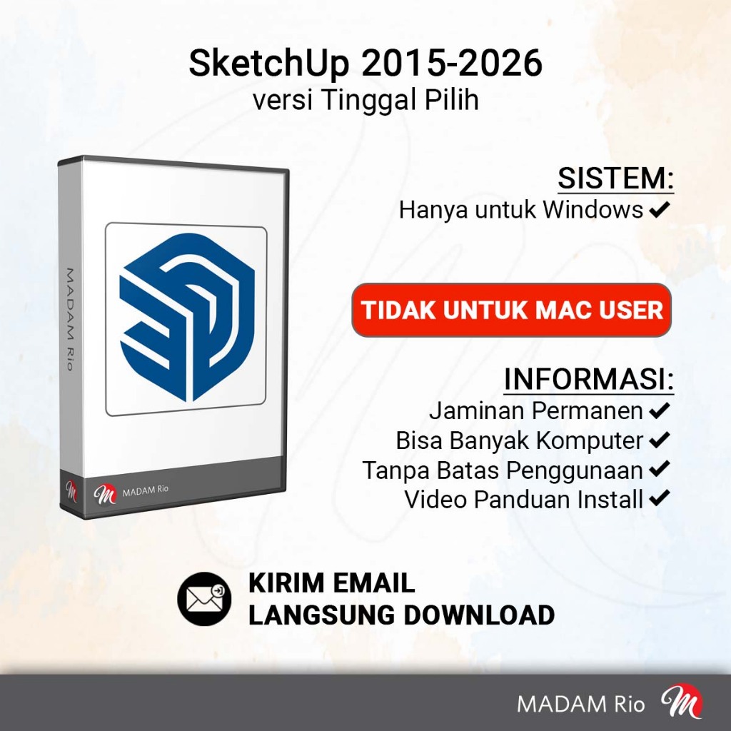 SketchUp Pro 2026 2025 2024 2023 2022 2021 2020 2019 2018 2017 2016 2015