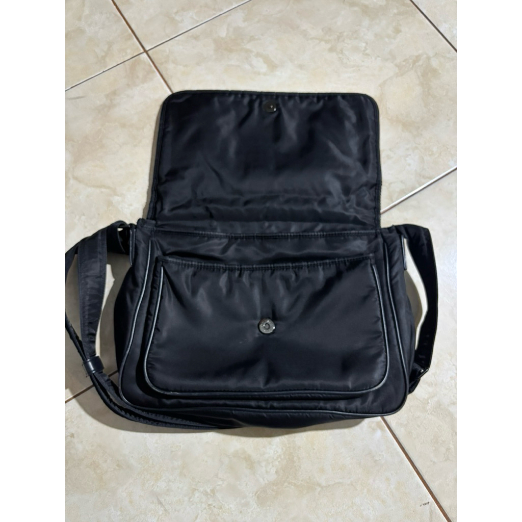 YSL Saint Laurent Niki Foldover Top Messenger