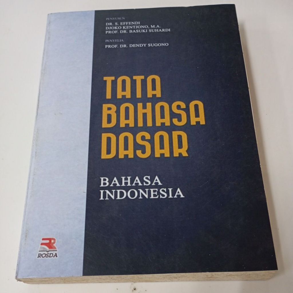 TATA BAHASA DASAR BAHASA INDONESIA