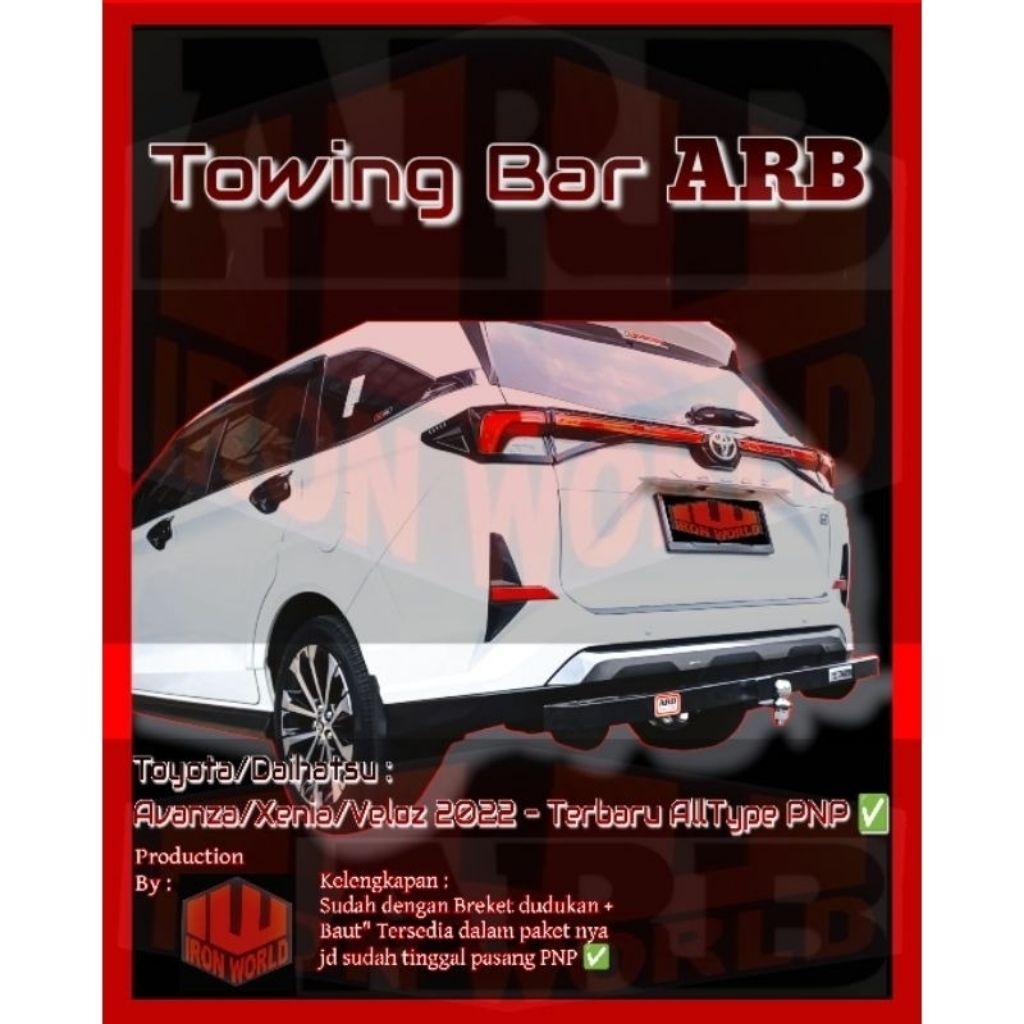 TOWING ARB AVANZA/XENIA/VELOZ 2022 TERBARU