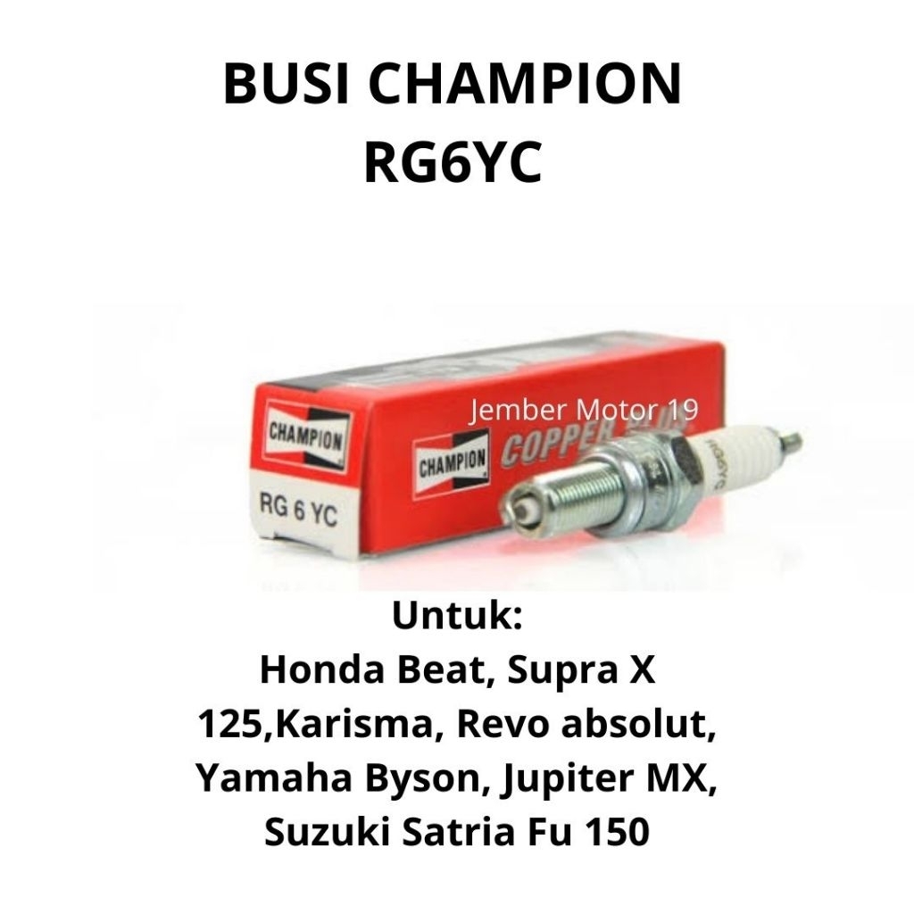 BUSI MOTOR CHAMPION RG6YC (BUSI KHARISMA, SUPRA X 125) ORIGINIAL