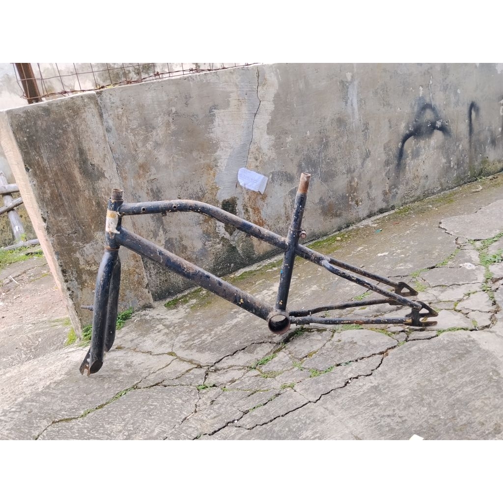 frame fork sepeda BMX WIMCYCLE METALIZER  ban 20" Vintage