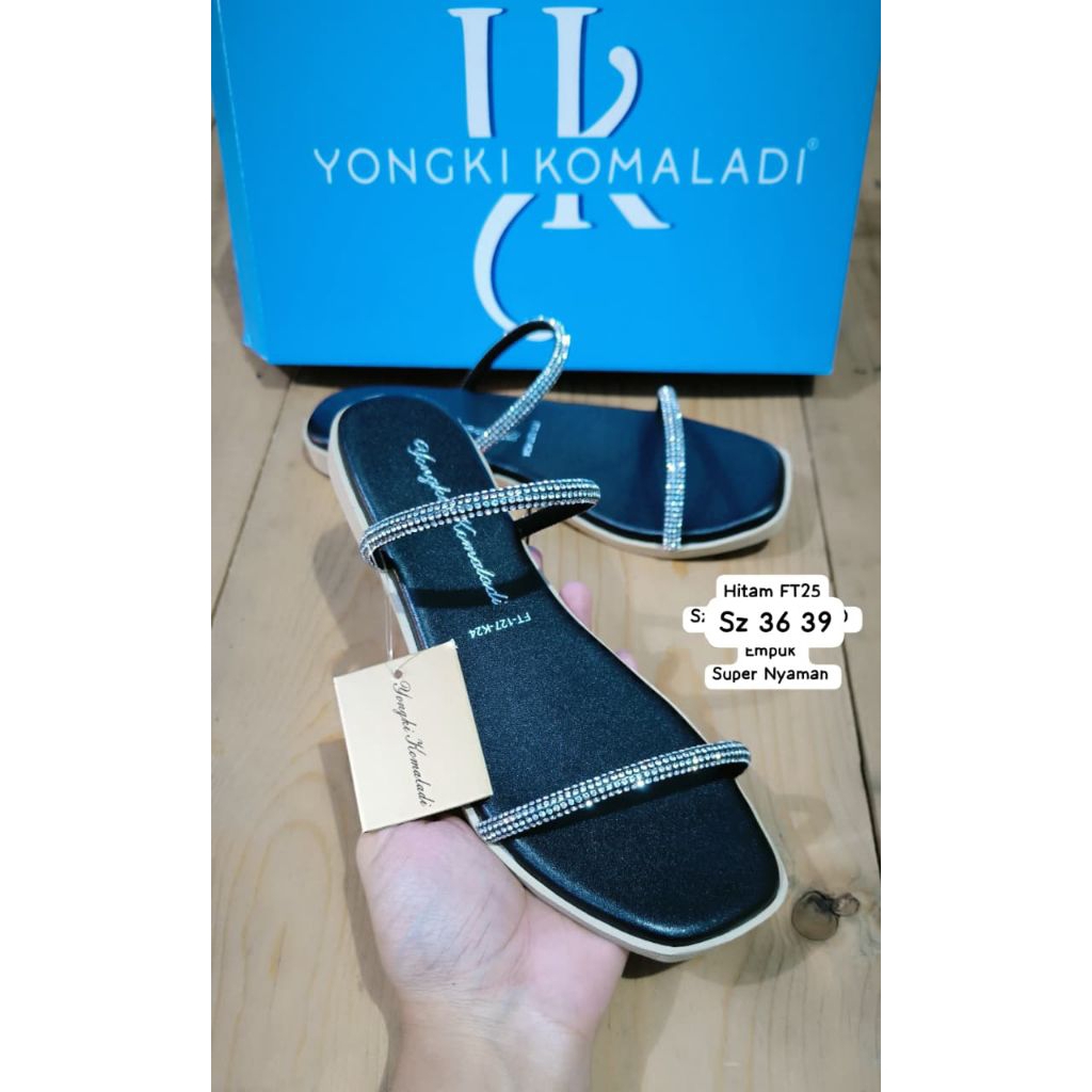 Sandal Flat Wanita Dewasa Original Brand Yongki Komaladi